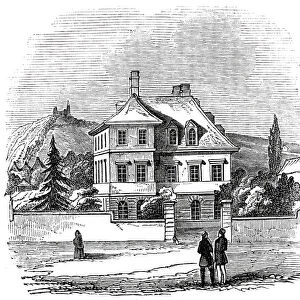 Prince Alberts Residence, at Bonn, 1845. Creator: Unknown