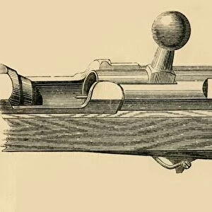 Prussian Needle-Gun (Breech Open), c1872. Creator: Unknown