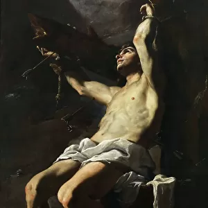 Saint Sebastian, 1655-1657. Creator: Preti, Mattia (1613-1699)