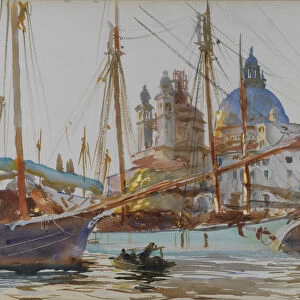 Santa Maria della Salute in Venice, ca 1904-1906. Creator: Sargent, John Singer (1856-1925)