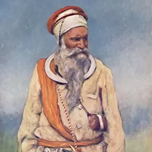A Sikh Warrior, 1903. Artist: Mortimer L Menpes