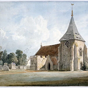 Thirnham Church, near Maidstone, Kent, 19th century