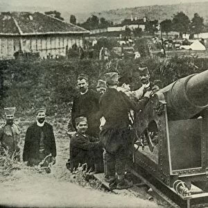 Typical Group of the Servian Artillery, (1919). Creator: Unknown