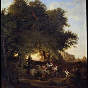 At the Well, 19th century