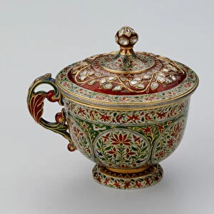 Wine Cup with Cover, 18th / 19th century. Creator: Unknown