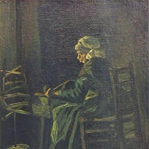 Woman at the Spinning Wheel, 1885. Artist: Gogh, Vincent, van (1853-1890)