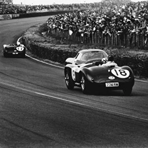 1953 Le Mans 24 hours: Tony Rolt / Duncan Hamilton, 1st position, action
