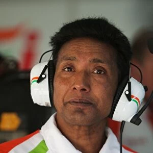 Formula One World Championship: Balbir Singh Force India F1 Team Physical Trainer