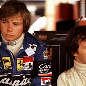 Gilles VIlleneuve and Didier Pironi Formula One World Championship World ©LA