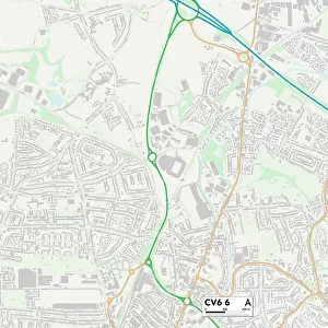 Coventry CV6 6 Map