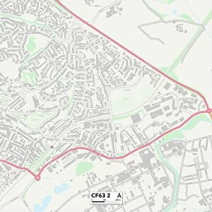 Vale of Glamorgan CF63 2 Map