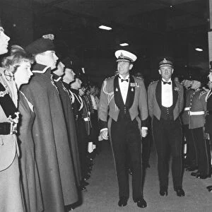 The Duke of Edinburgh arriving at The Royal Tournament held at Earls Court. July 1964