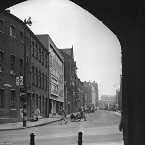 Newark Street, Leicester City Centre 13th February 1953