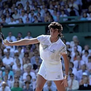 Wimbledon. Gabriella Sabatini v. Jennifer Capriati. July 1991 91-4353-103