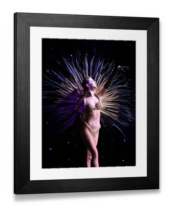 Framed Print : France-Paris-Dance-Lido