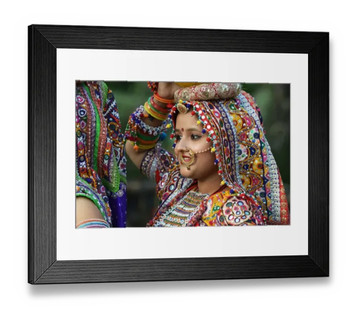 Framed Print : India-Religion-Hindu-Navratri