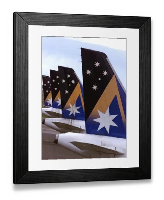 Framed Print : Australia-Aviation-Ansett-4 Framed Print : Australia-Aviation-Ansett-4