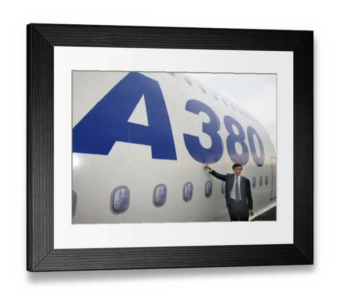 Framed Print : Airbus-Site-A380 Framed Print : Airbus-Site-A380