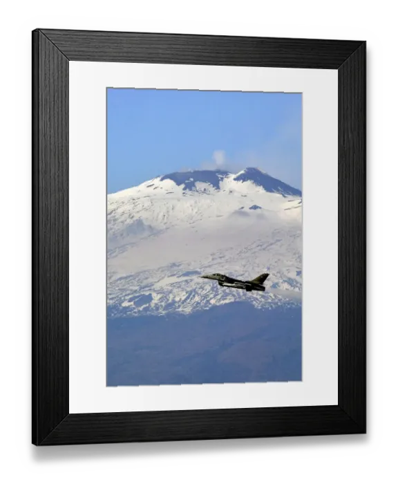 Framed Print : Italy-Etna-F16 Framed Print : Italy-Etna-F16
