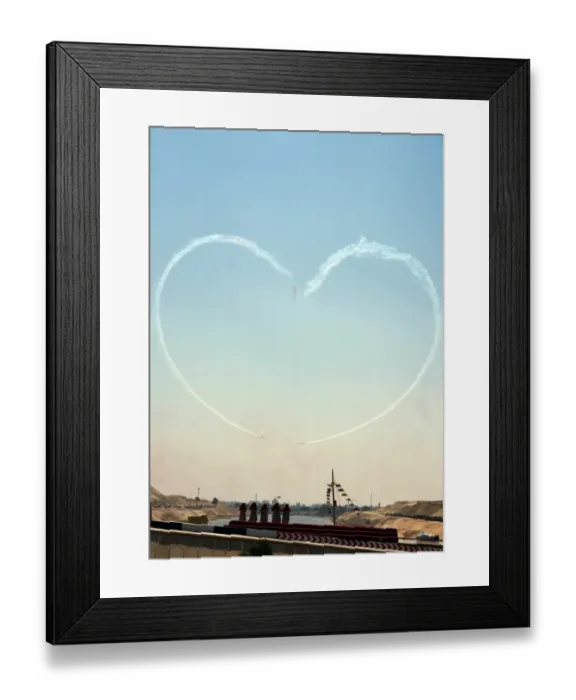 Framed Print : Egypt-Economy-Suez-Canal-Planes