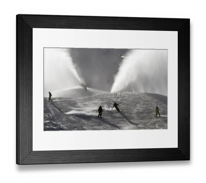 Framed Print : France-Weather-Tourism-Ski Framed Print : France-Weather-Tourism-Ski