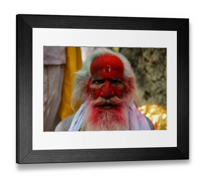 Framed Print : India-Religion-Festival-Holi Framed Print : India-Religion-Festival-Holi