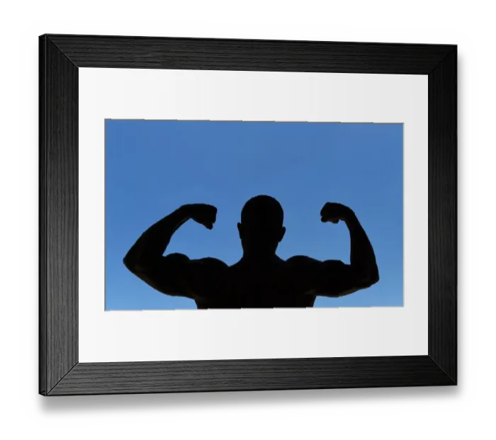 Framed Print : Bodybuilding-Afg-Mr