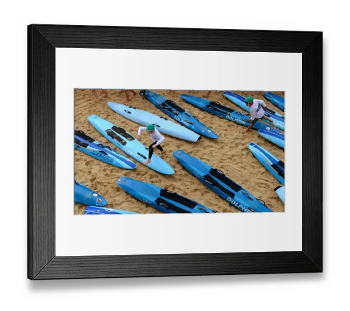 Framed Print : Australia-Lifestyle-Lifesaving