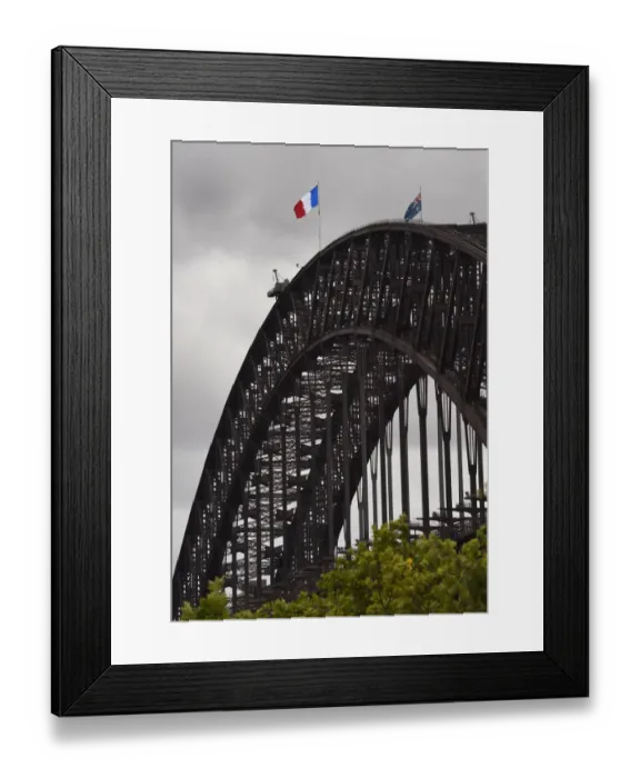 Framed Print : Australia-France
