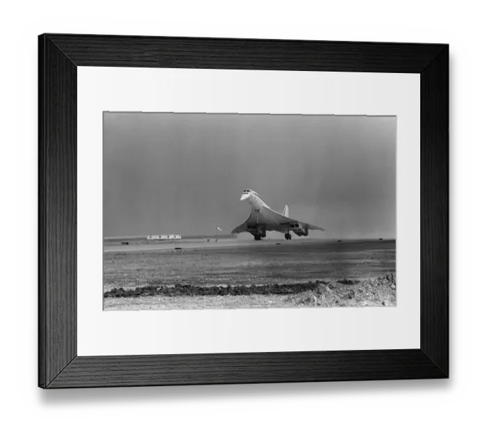 Framed Print : Uk-France-Concorde