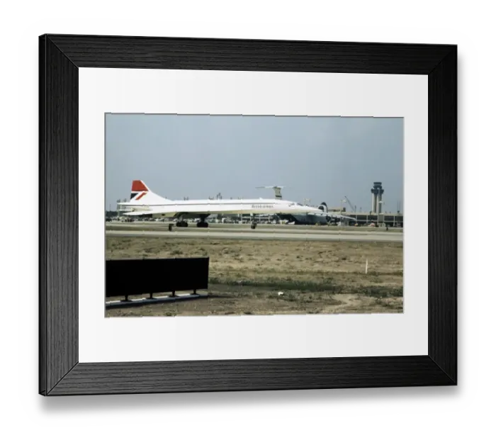 Framed Print : Dallas-Concorde Framed Print : Dallas-Concorde