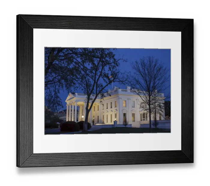Framed Print : Us-Politics-Obama
