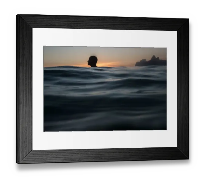Framed Print : Brazil-Sunset-Feature
