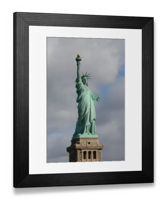 Framed Print : Us-Architecture-Statue of Liberty