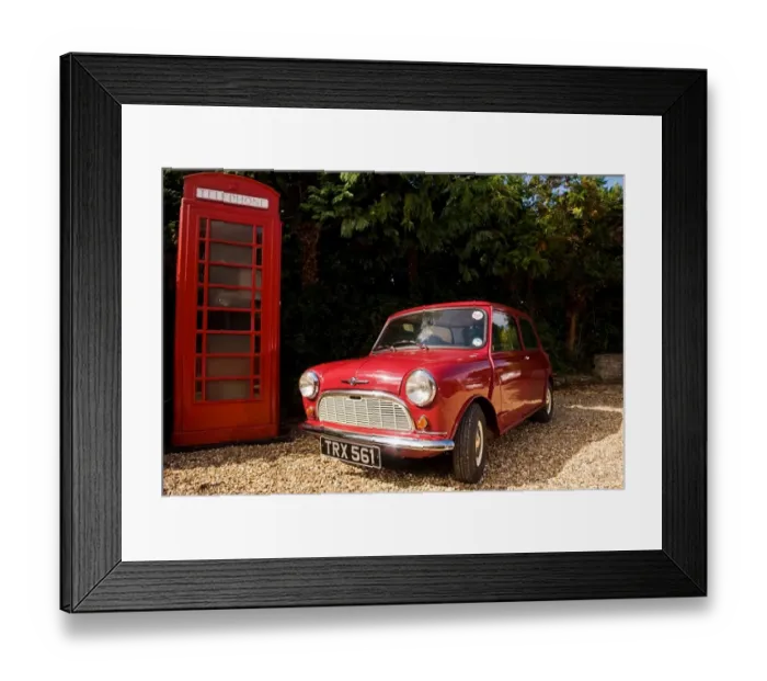Framed Print : Britain-Auto-Mini Framed Print : Britain-Auto-Mini