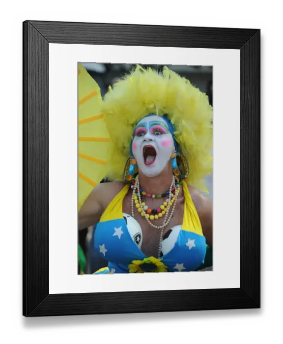Framed Print : People take part in a protest during the FIFA World Cup match Brazil vs Chile, in the surroundings of the Fan Fest in Rio de Janeiro on June 28, 2014. AFP PHOTO / TASSO MARCELO / AFP PHOTO / TASSO MARCELO Framed Print : People take part in a protest during the FIFA World Cup match Brazil vs Chile, in the surroundings of the Fan Fest in Rio de Janeiro on June 28, 2014. AFP PHOTO / TASSO MARCELO / AFP PHOTO / TASSO MARCELO