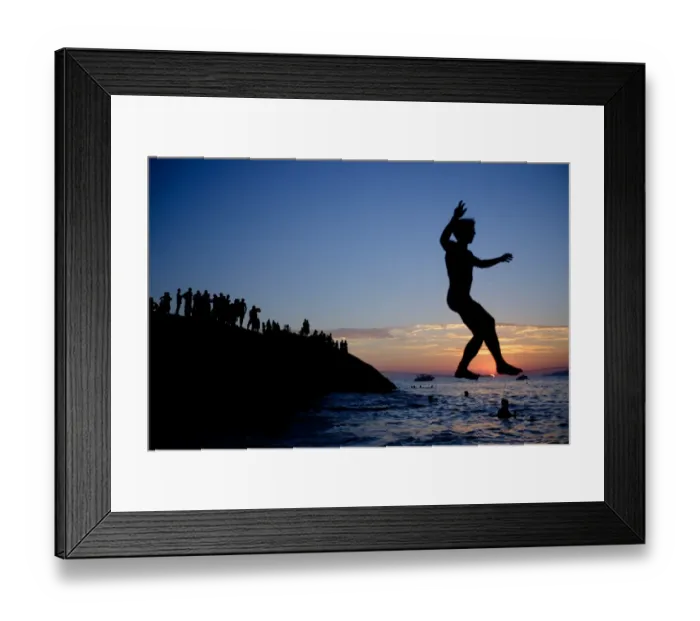 Framed Print : Brazil-Theme-Light