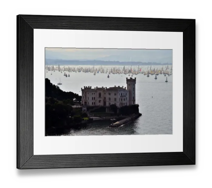 Framed Print : Sailing-Italy-Barcolana Framed Print : Sailing-Italy-Barcolana