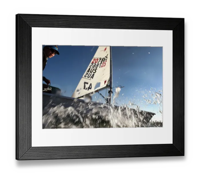 Framed Print : Sailing-Feature