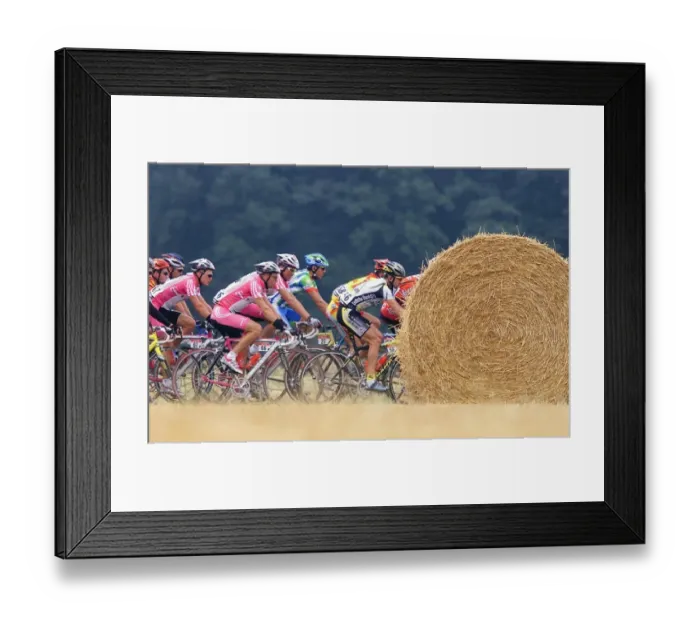 Framed Print : Cyclisme-Tdf2000-Carte Postale - Cycling