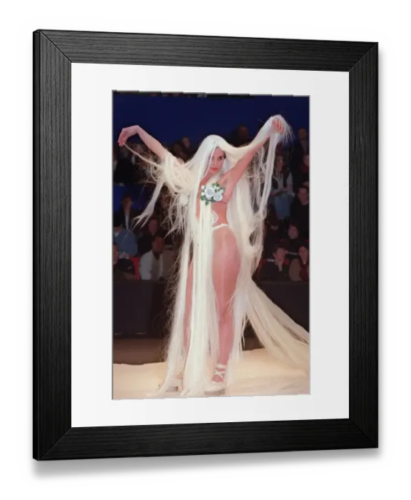 Framed Print : Retro-Fashion-Gaultier Framed Print : Retro-Fashion-Gaultier