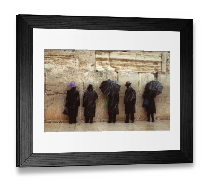 Framed Print : Mideast-Jerusalem-Weather