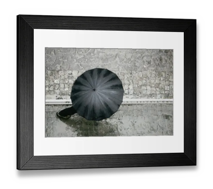 Framed Print : Turkey-Istanbul-Weather-Rain-Umbrellas