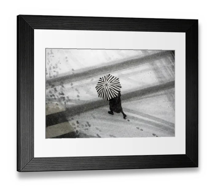 Framed Print : France-Weather-Snow Framed Print : France-Weather-Snow