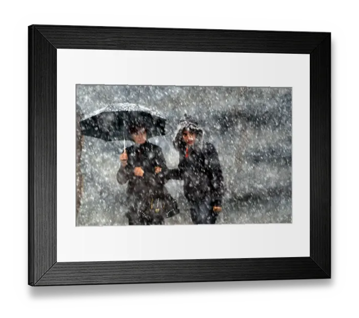 Framed Print : Russia-Snow