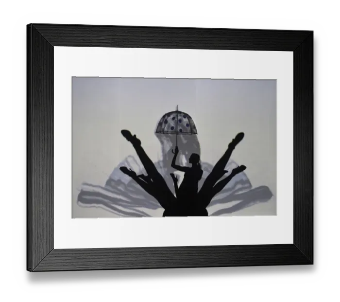 Framed Print : Dancers perform during a general rehearsal of Paris Merveilles, the new Framed Print : Dancers perform during a general rehearsal of Paris Merveilles, the new