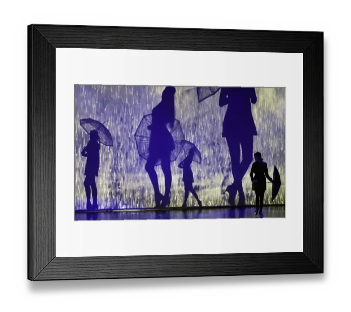 Framed Print : Dancers perform during a general rehearsal of Paris Merveilles, the new Framed Print : Dancers perform during a general rehearsal of Paris Merveilles, the new