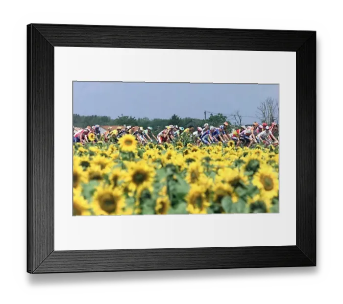 Framed Print : Cycling-Tdf-Features