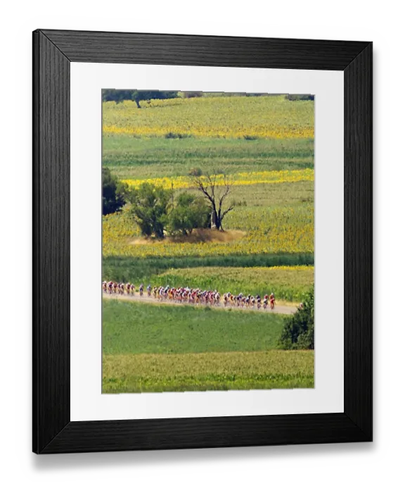 Framed Print : Tdf-Post Card