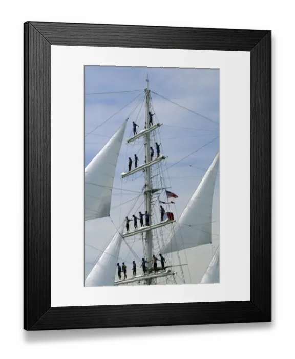 Framed Print : Us-Tall Ships-Tarangini-03
